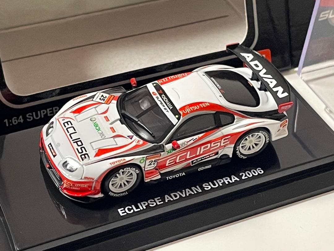 1/64 京商 エクリプス アドバン スープラ 2006 スーパーGT #25