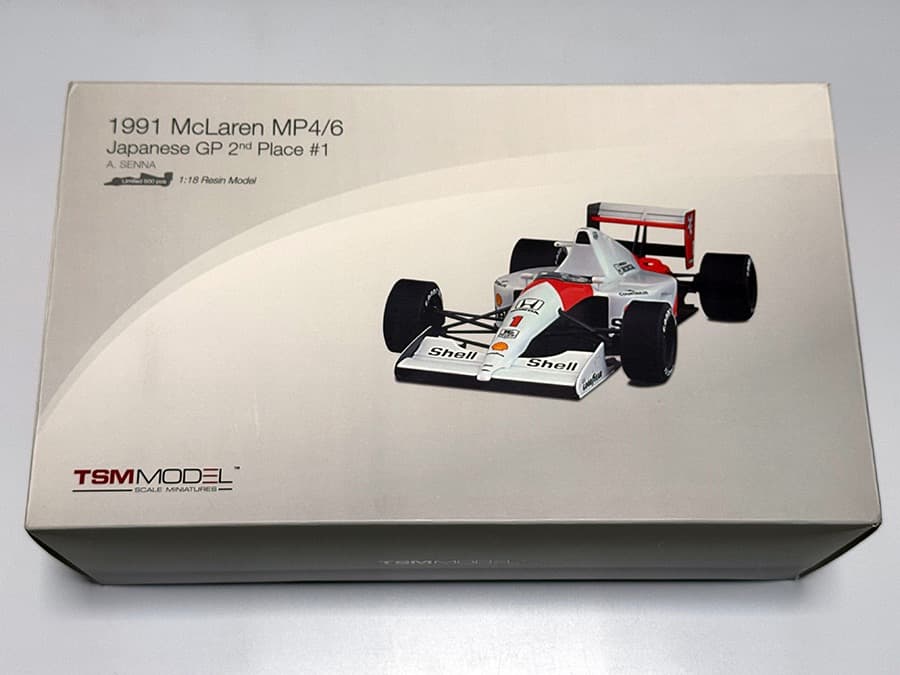 TSM 1/18 マクラーレン MP4/6 1991 日本GP アイルトン・セナ