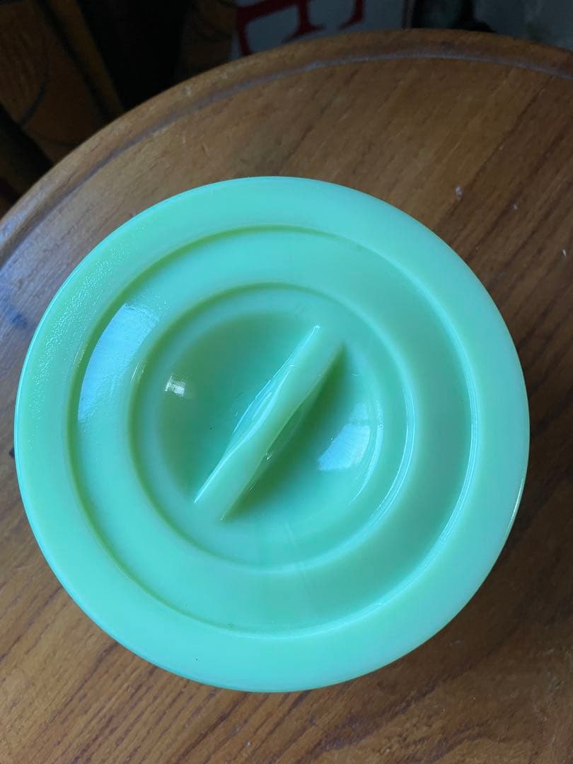 アンティーク Jeannette ジャネット社　ジェダイ ドリッピングス　ジャー