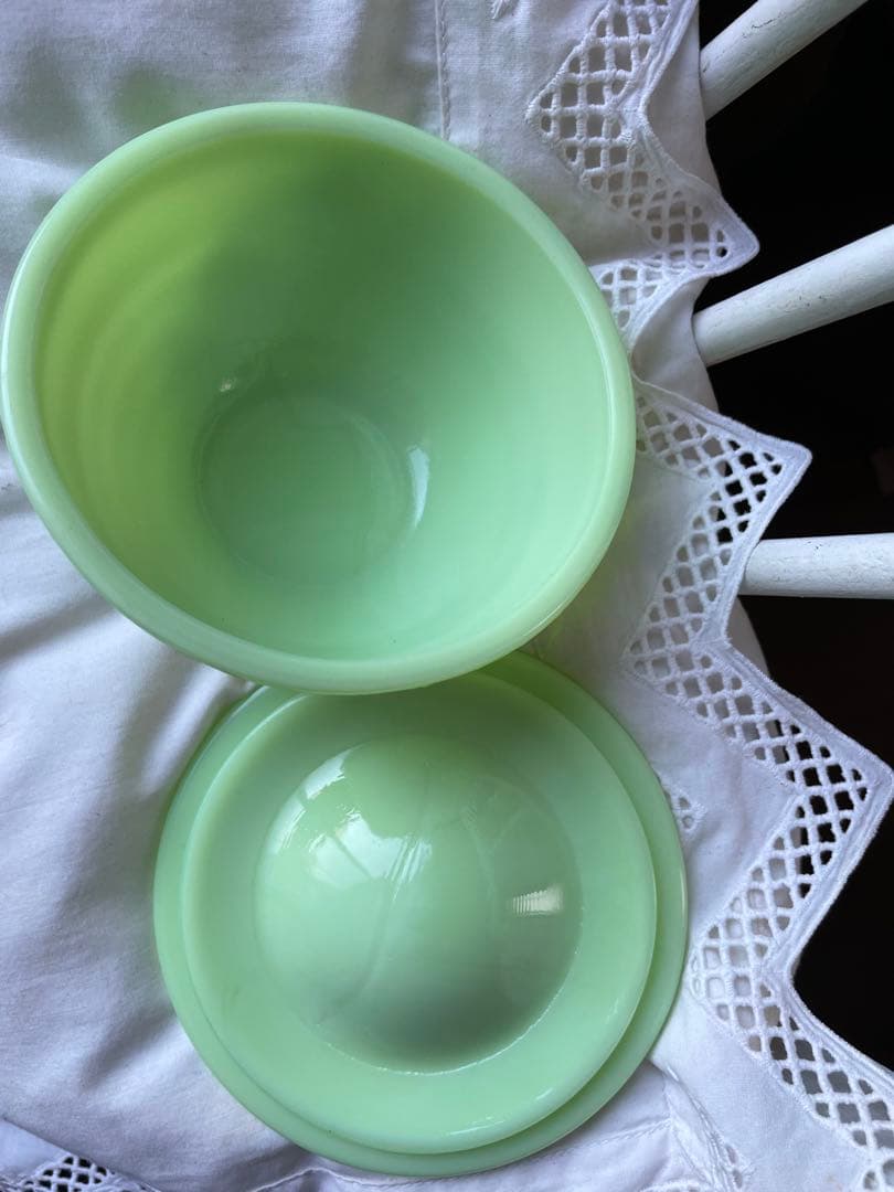 アンティーク Jeannette ジャネット社　ジェダイ ドリッピングス　ジャー