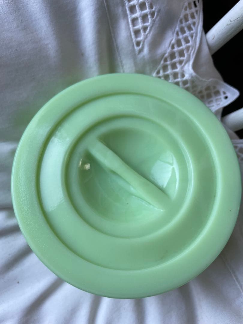 アンティーク Jeannette ジャネット社　ジェダイ ドリッピングス　ジャー