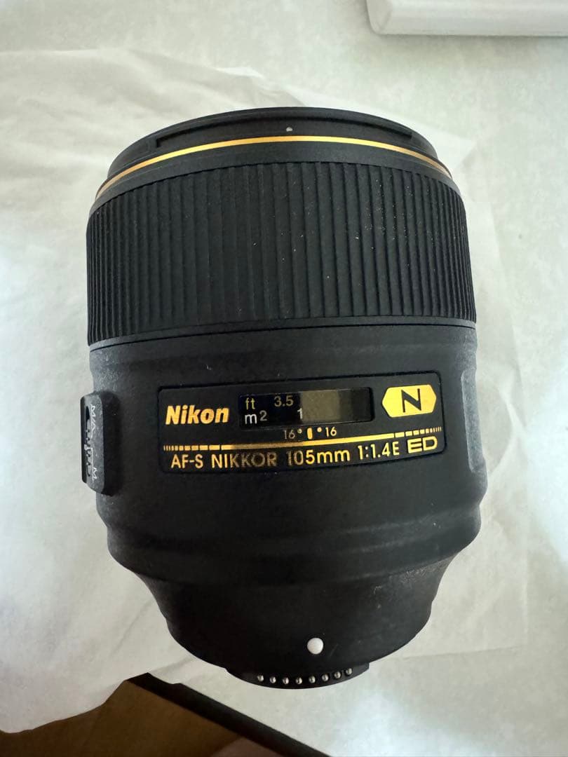 美品Nikon AF-S NIKKOR 105mm 1:1.4E ED