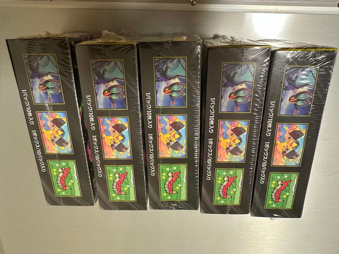 メガドリームex シュリンク付き 5box セット ポケカ