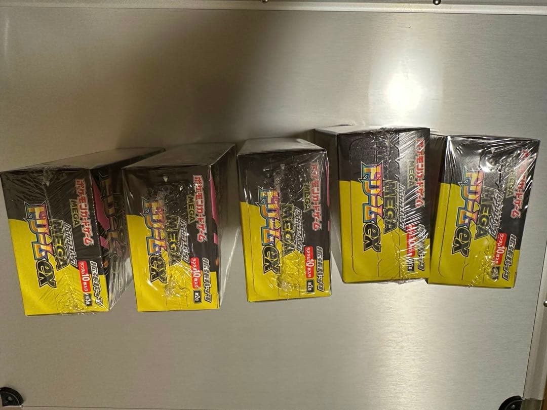 メガドリームex シュリンク付き 5box セット ポケカ