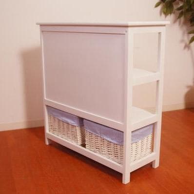 森口智華キャビネット　バスケット　ランドリー