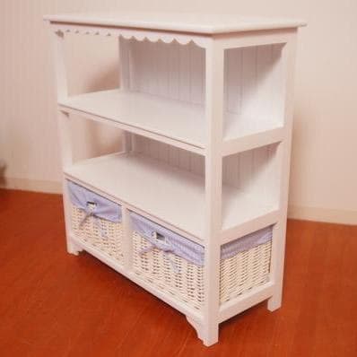 森口智華キャビネット　バスケット　ランドリー