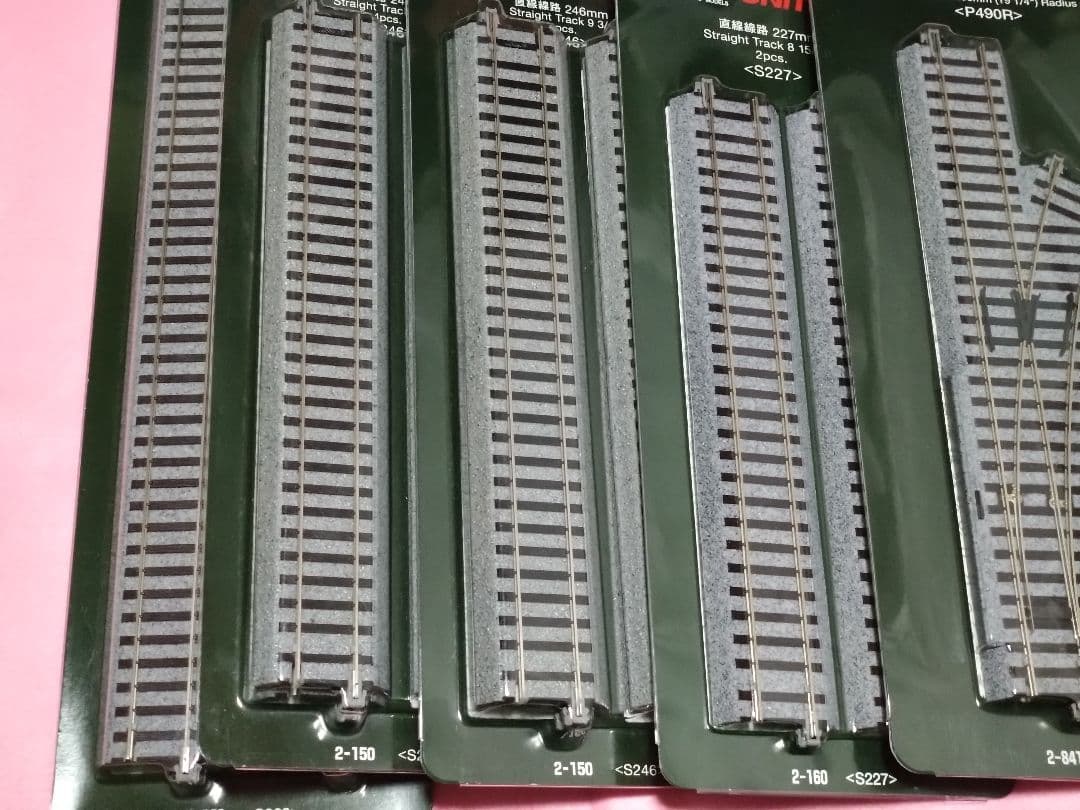 HOゲージ KATO 線路 ポイント