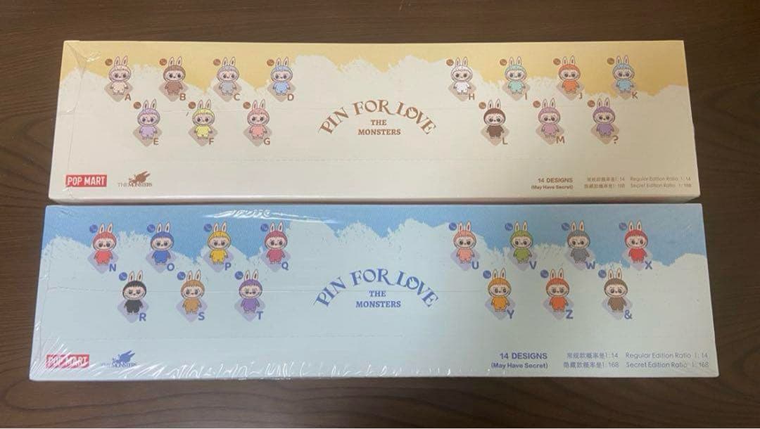 ラブブ　THE MONSTER PIN FOR LOVE アソート　2箱セット