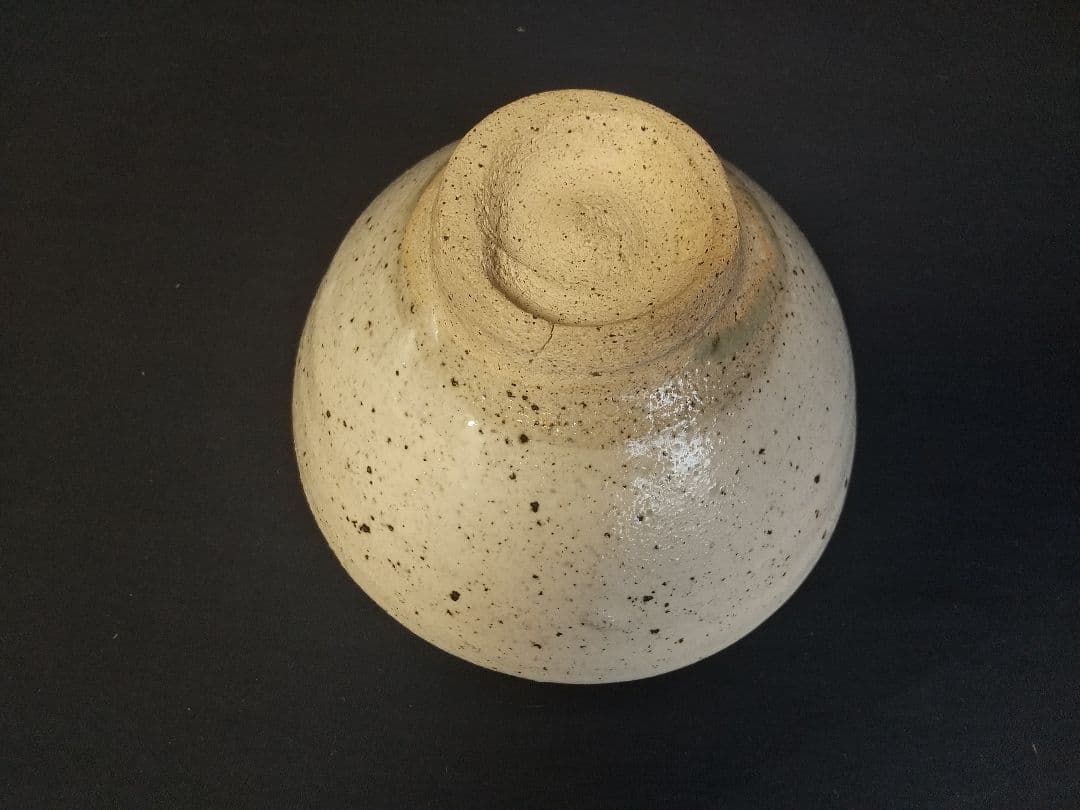 上口愚朗作 : 愚朗井戸茶碗 (共箱)