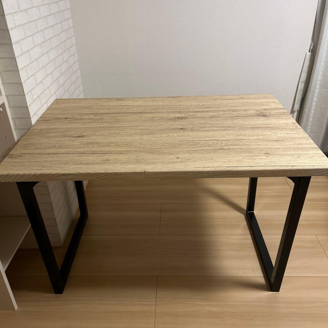ナチュラルウッドの木製テーブル★ダイニングテーブル 幅120