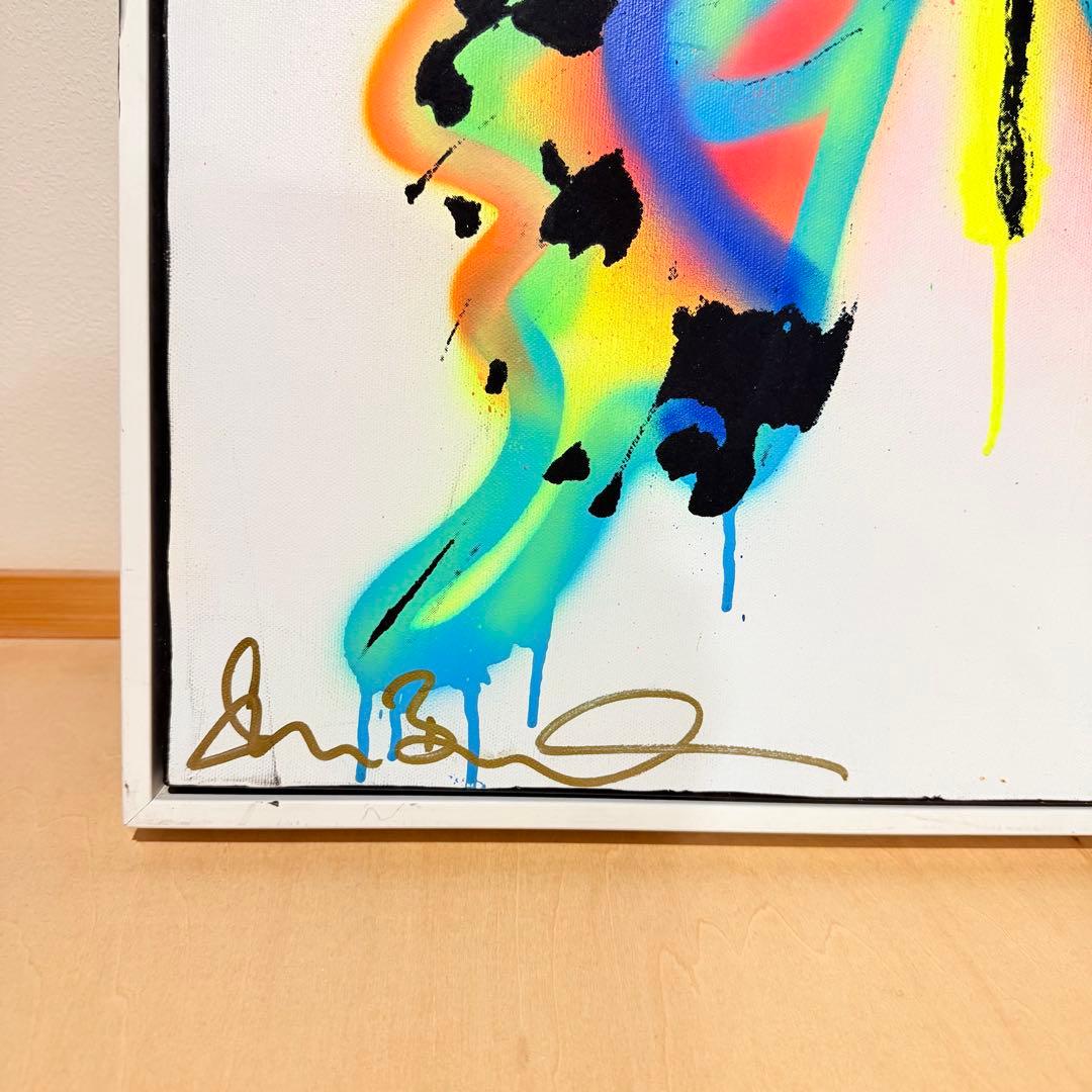 Graffiti Flyer シェーンボーデン　蝶　現代　アート　絵　美術