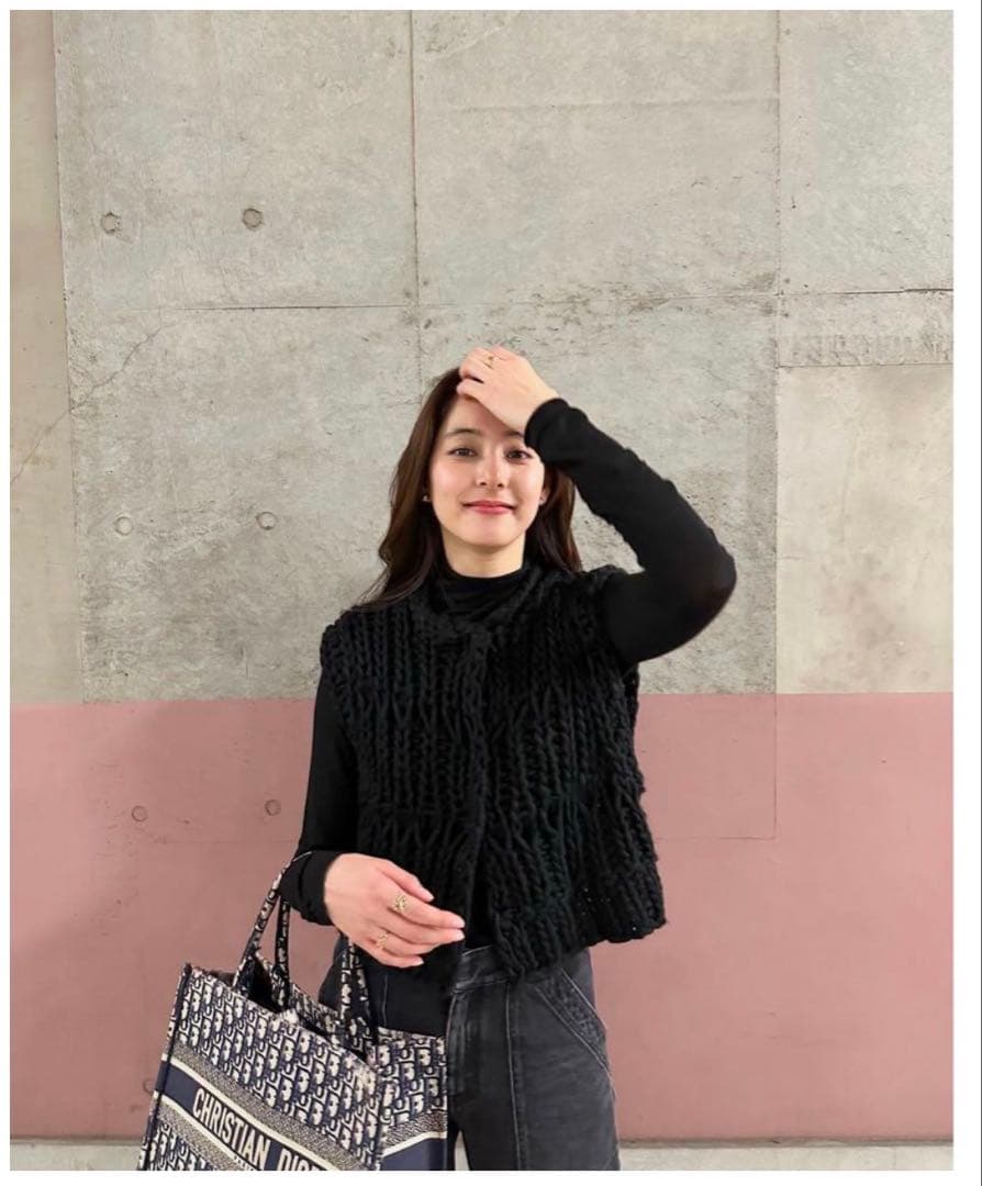 トゥデイフル　チャンキーハンドニット