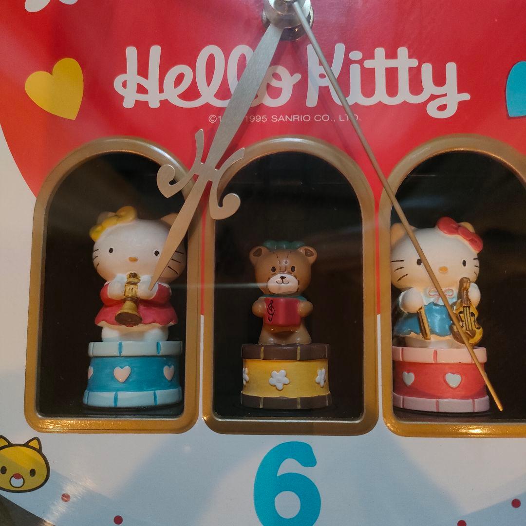 ※超希少品※ ハローキティ 掛け時計 からくり時計