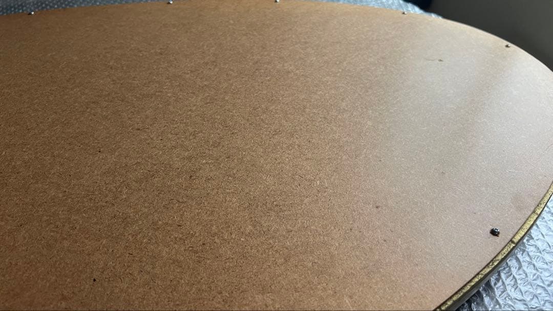 【美品】【最終値下げ】アンティーク　木彫　大型ミラー 壁掛けオーバル型