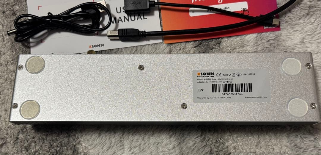 ギター XSONIC AIRSTEP TX EDITION TONEX PEDAL