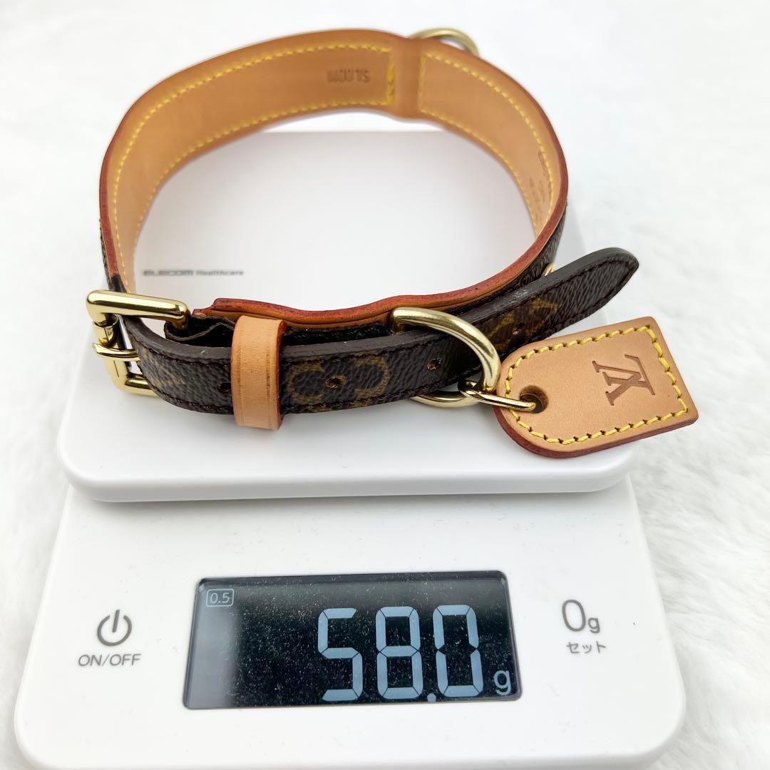 未使用✨ ルイヴィトン ドッグカラー MM 中型犬 モノグラム M58071