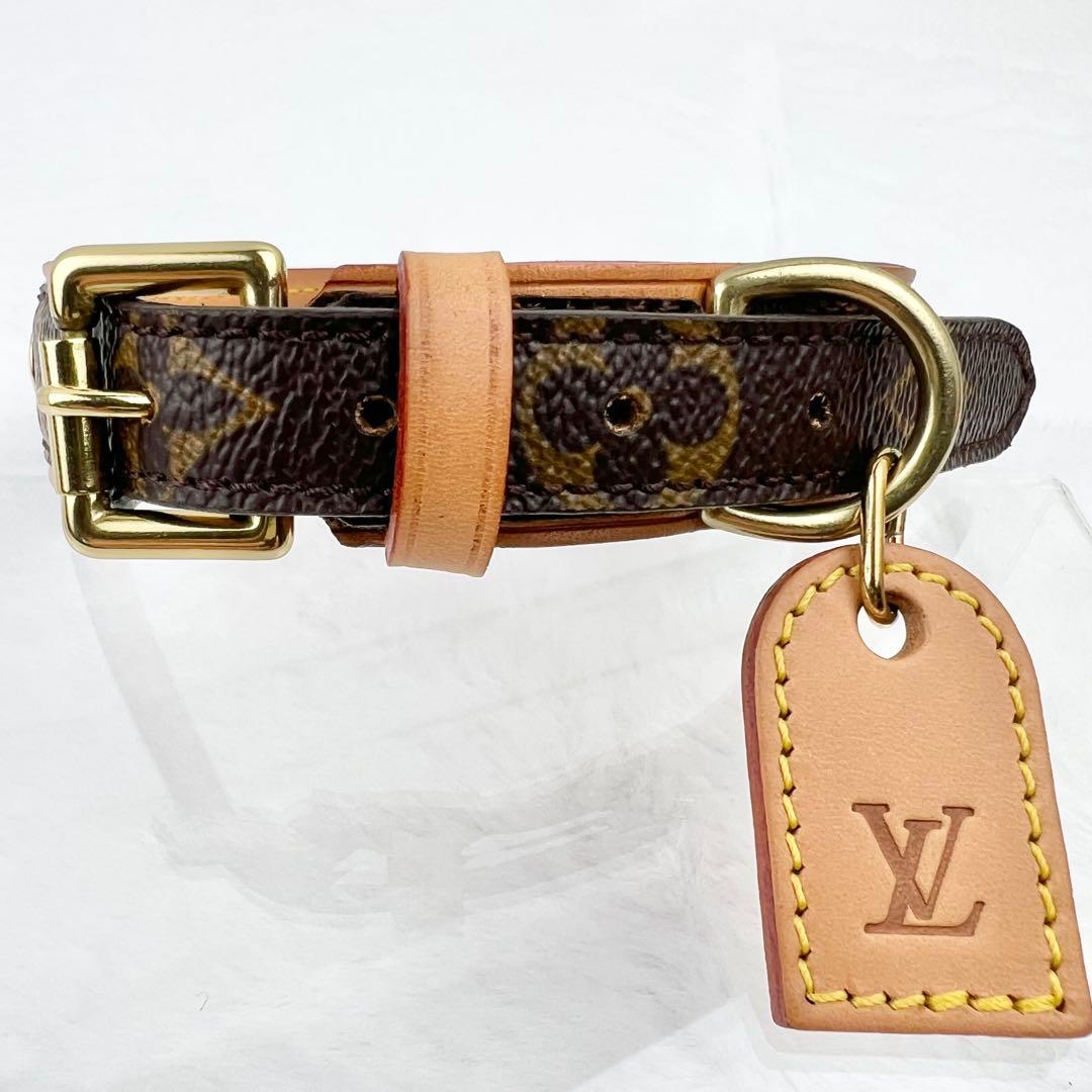 未使用✨ ルイヴィトン ドッグカラー MM 中型犬 モノグラム M58071