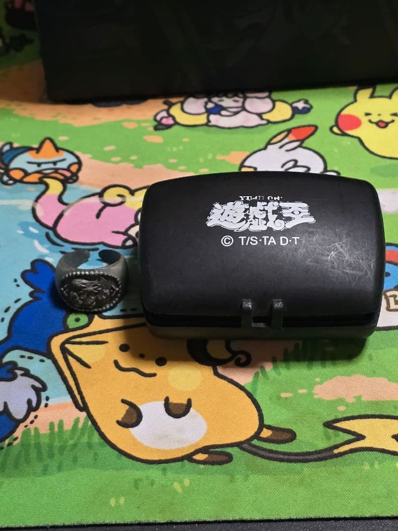 KONAMI移行期　遊戯王　青眼の白龍　景品　リング　指輪 1998年