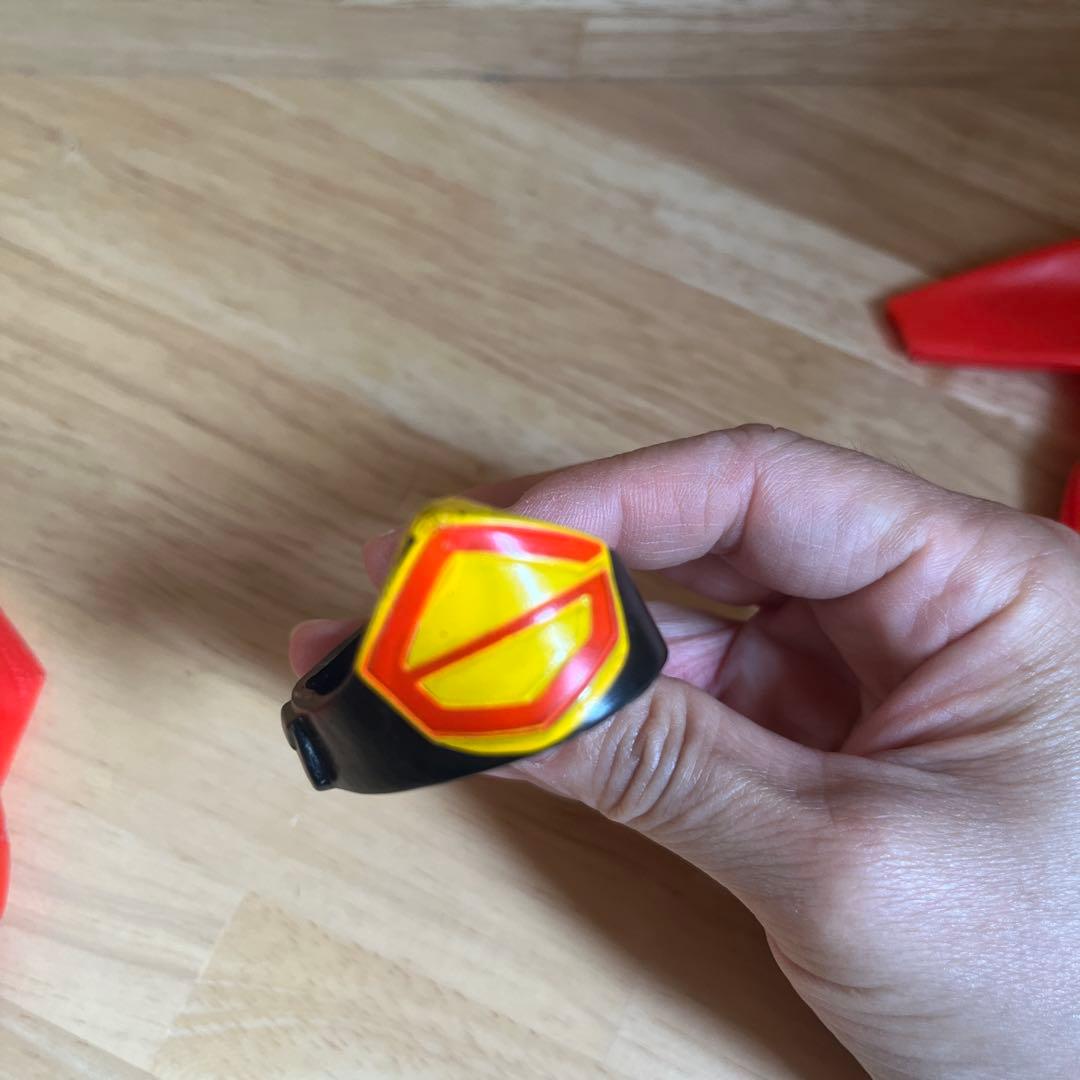 当時物　謎の人形用変身セット