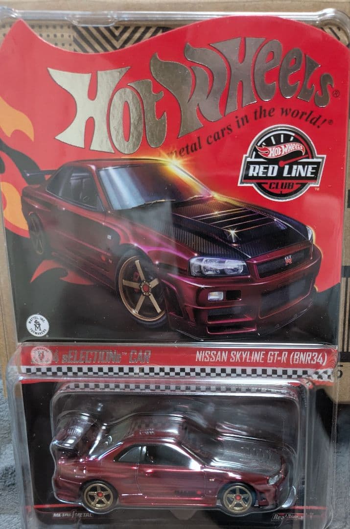 ホットウィール　 Nissan Skyline GT-R (BNR34)RLC
