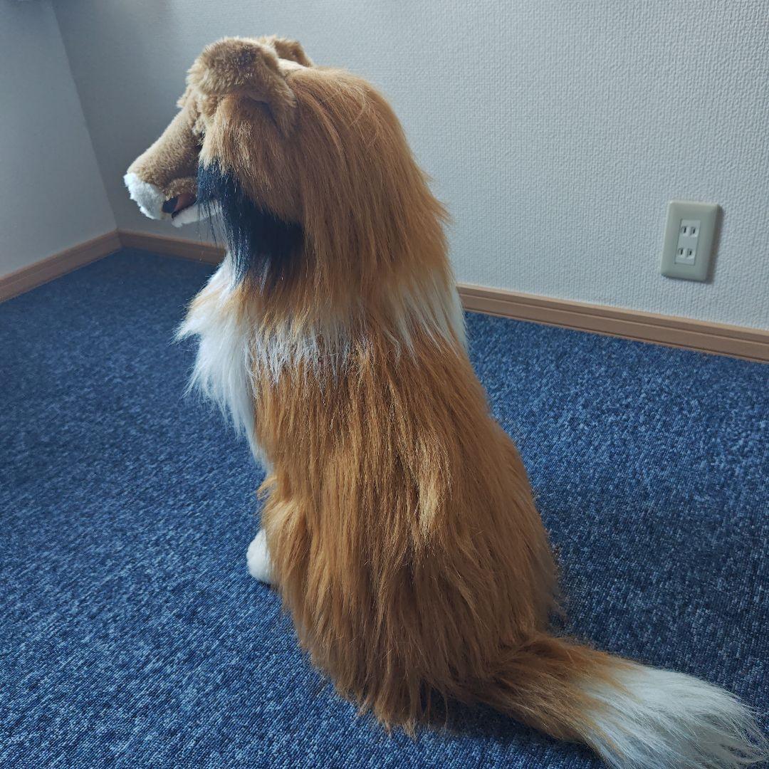 コリー　シェルティ ぬいぐるみ 中型 茶色・白