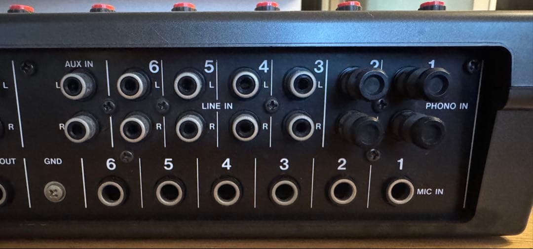 【動作確認済】TASCAM M-06ST アナログミキサー