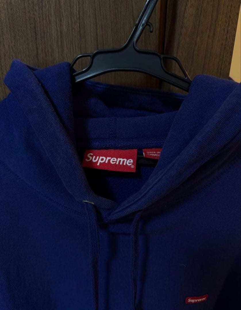 Supreme ネイビー フーディ