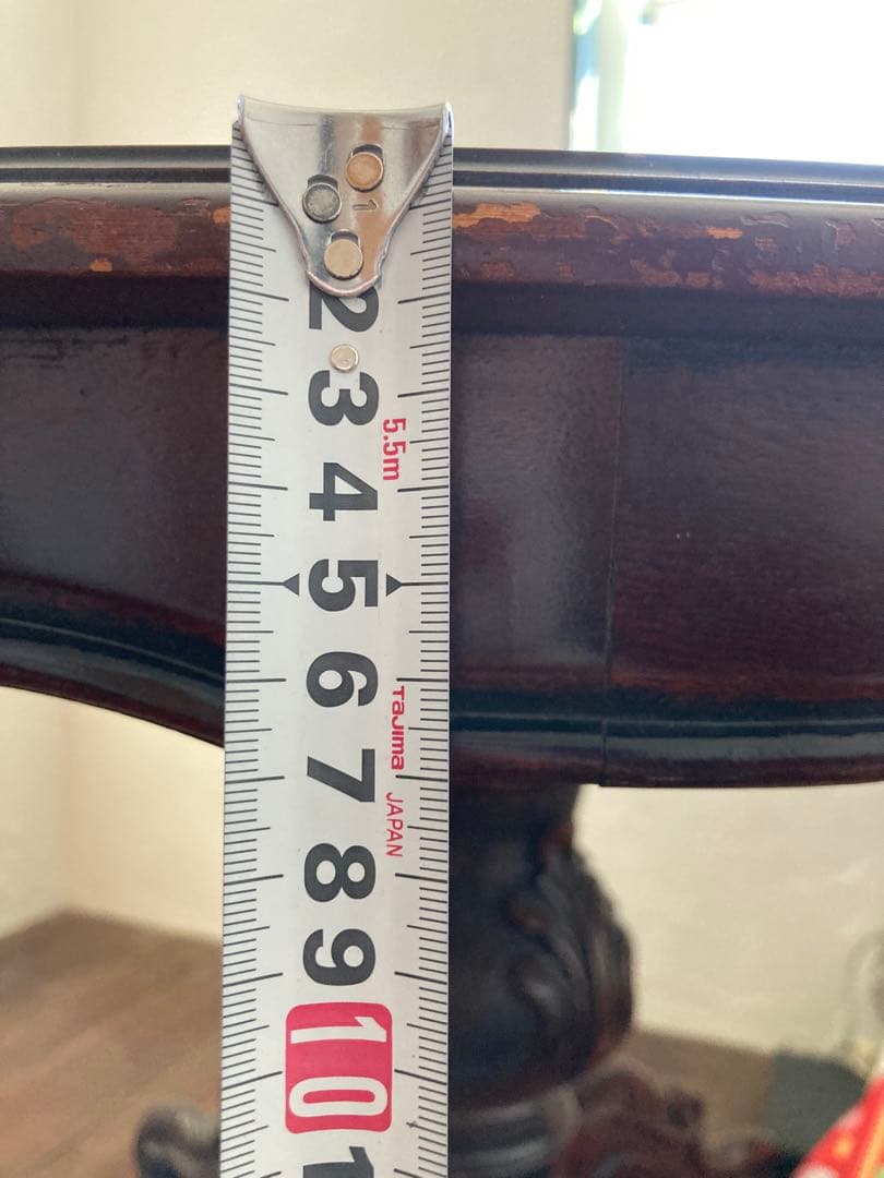 アンティーク　ラウンド　ダイニング　テーブル　イギリス　マホガニー