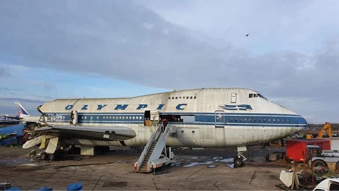 OA オリンピック航空 Aviationtag B747-200