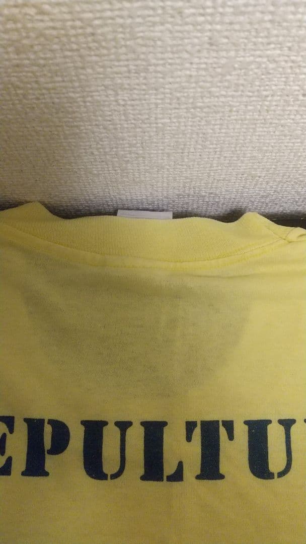 セパルトゥラ 90年代に購入したヴィンテージ品。 Lサイズ