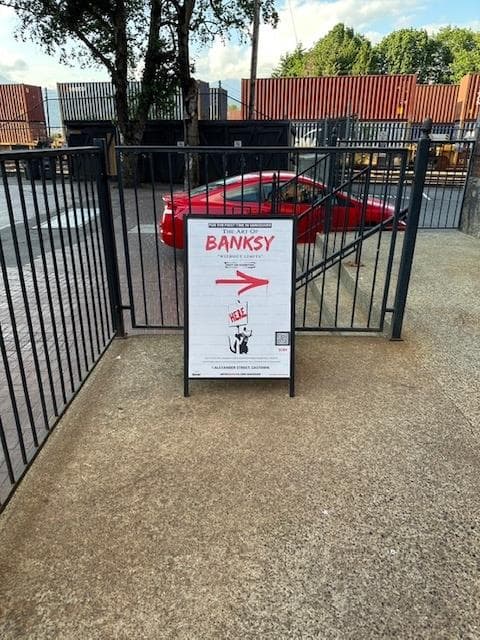 額装品/Laugh now/バンクシー/アート/インテリア/貴重