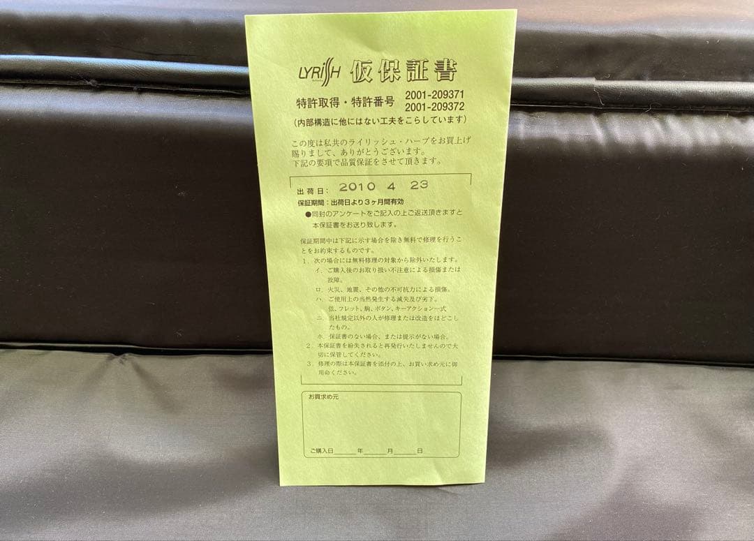 ライリッシュ 大正琴 LPS50 和楽器　専用ソフトケース付き