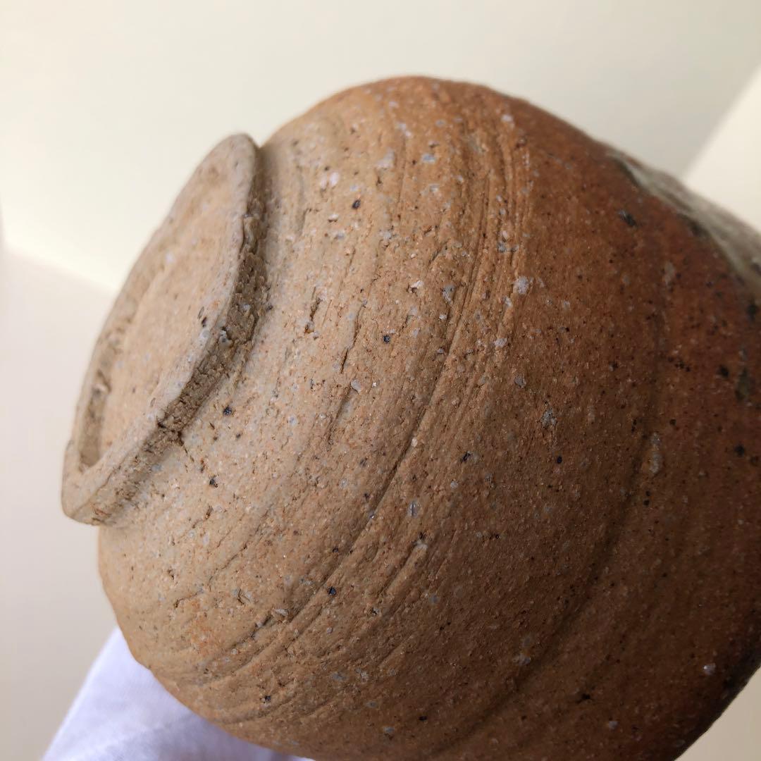 信楽焼　四代上田直方　茶碗