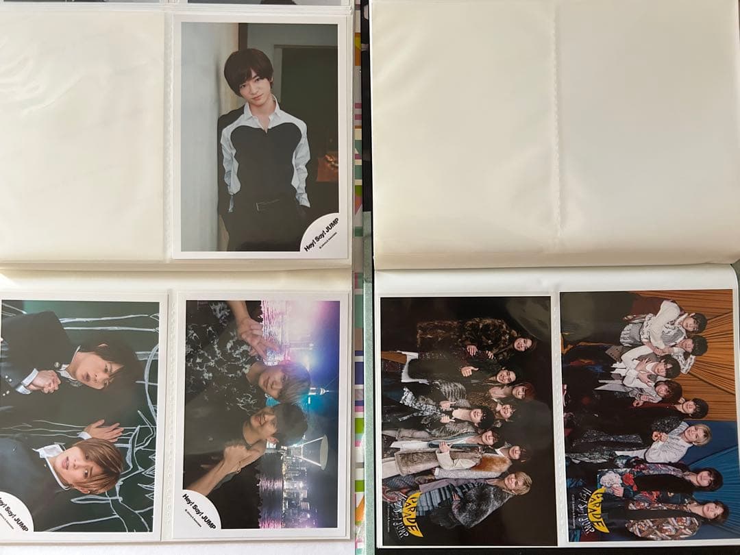 【値下げ交渉可〇】Hey! Say! JUMP生写真147枚+公式バインダー×2