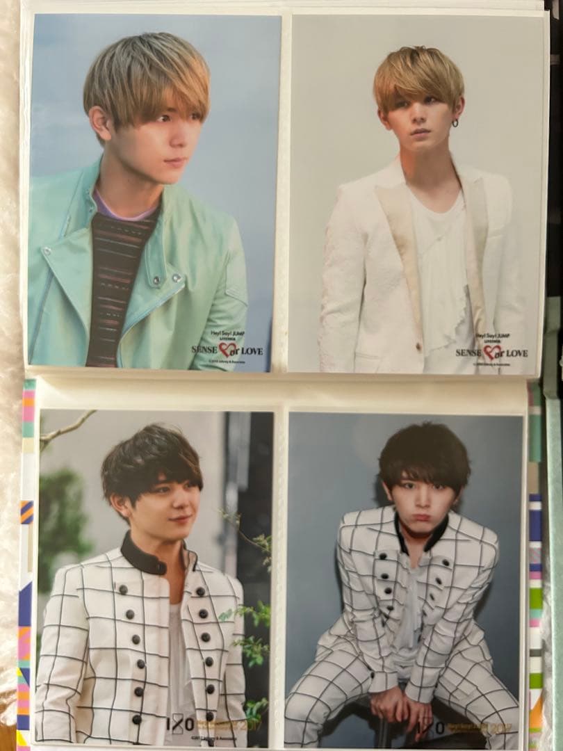 【値下げ交渉可〇】Hey! Say! JUMP生写真147枚+公式バインダー×2