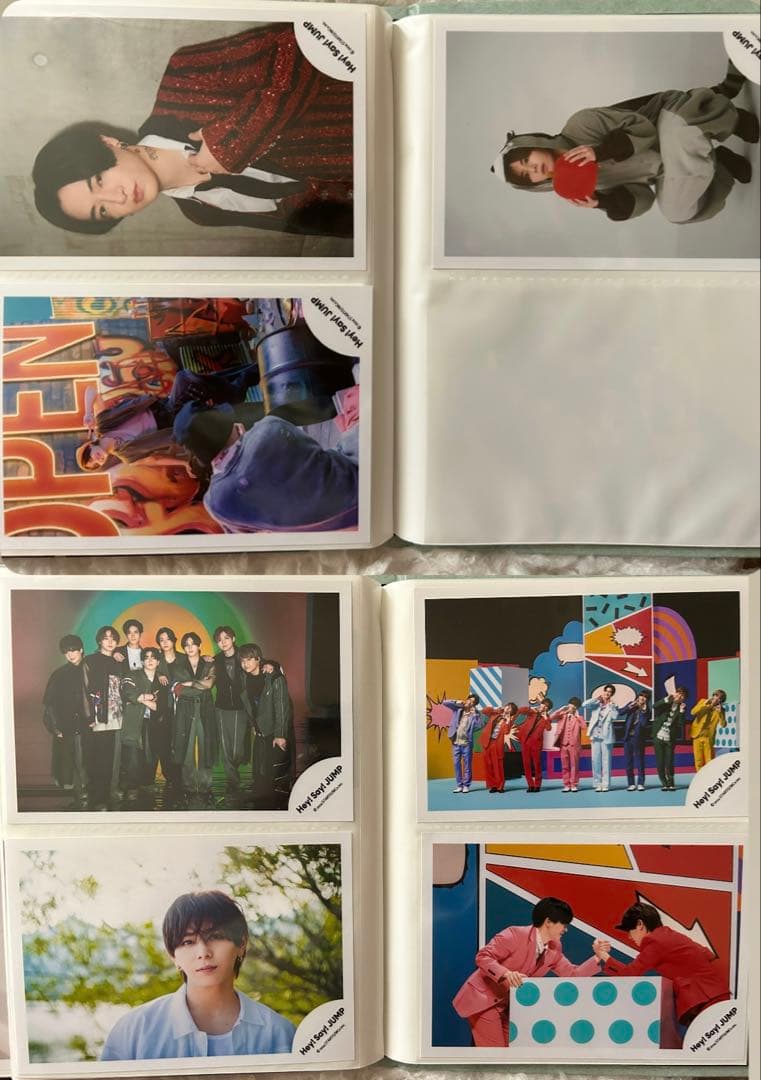 【値下げ交渉可〇】Hey! Say! JUMP生写真147枚+公式バインダー×2