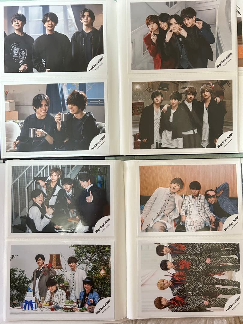 【値下げ交渉可〇】Hey! Say! JUMP生写真147枚+公式バインダー×2