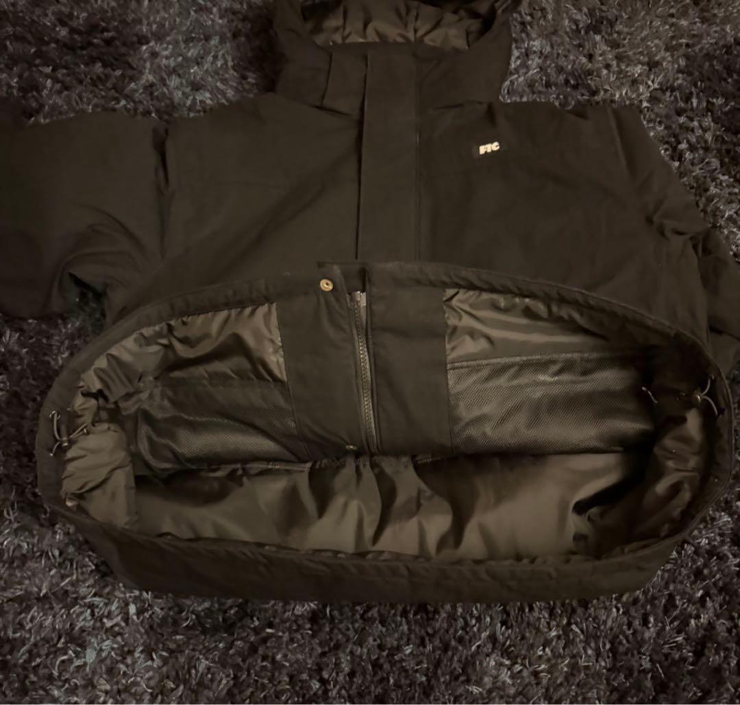 最終値下げ　美品　FTC ブラック マウンテンパーカー