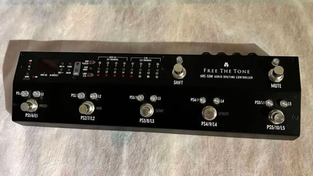 【美品】free the tone arc-53m スイッチャー ブラック