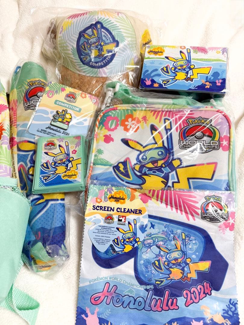 wcs2024 ウェルカムキット　ポケモンカードゲーム　ポケカ　ハワイ　ホノルル