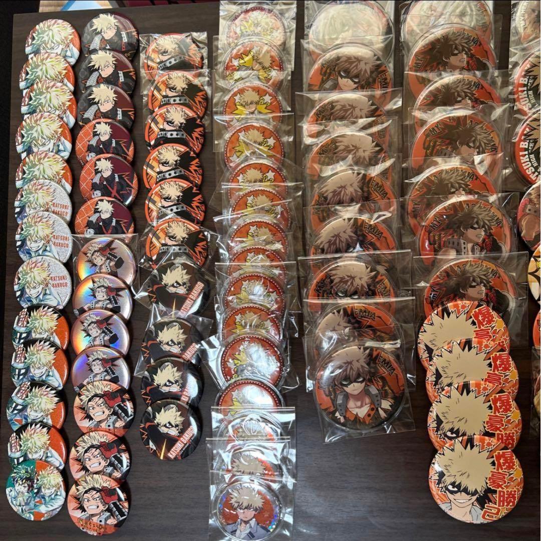 僕のヒーローアカデミア 爆豪勝己 缶バッジ まとめ売り