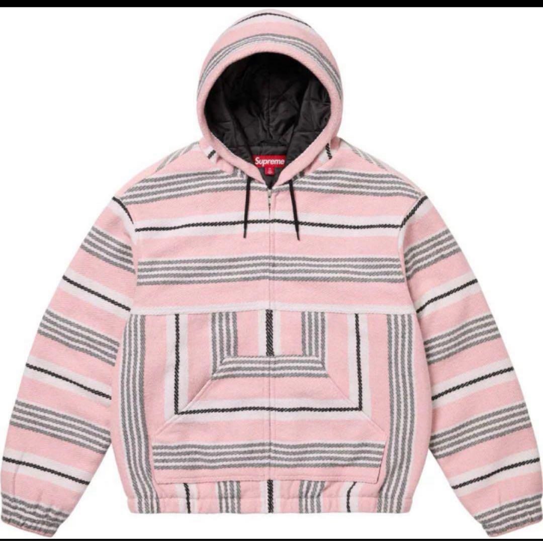 トップス Supreme Woven Stripe Hooded Jacket