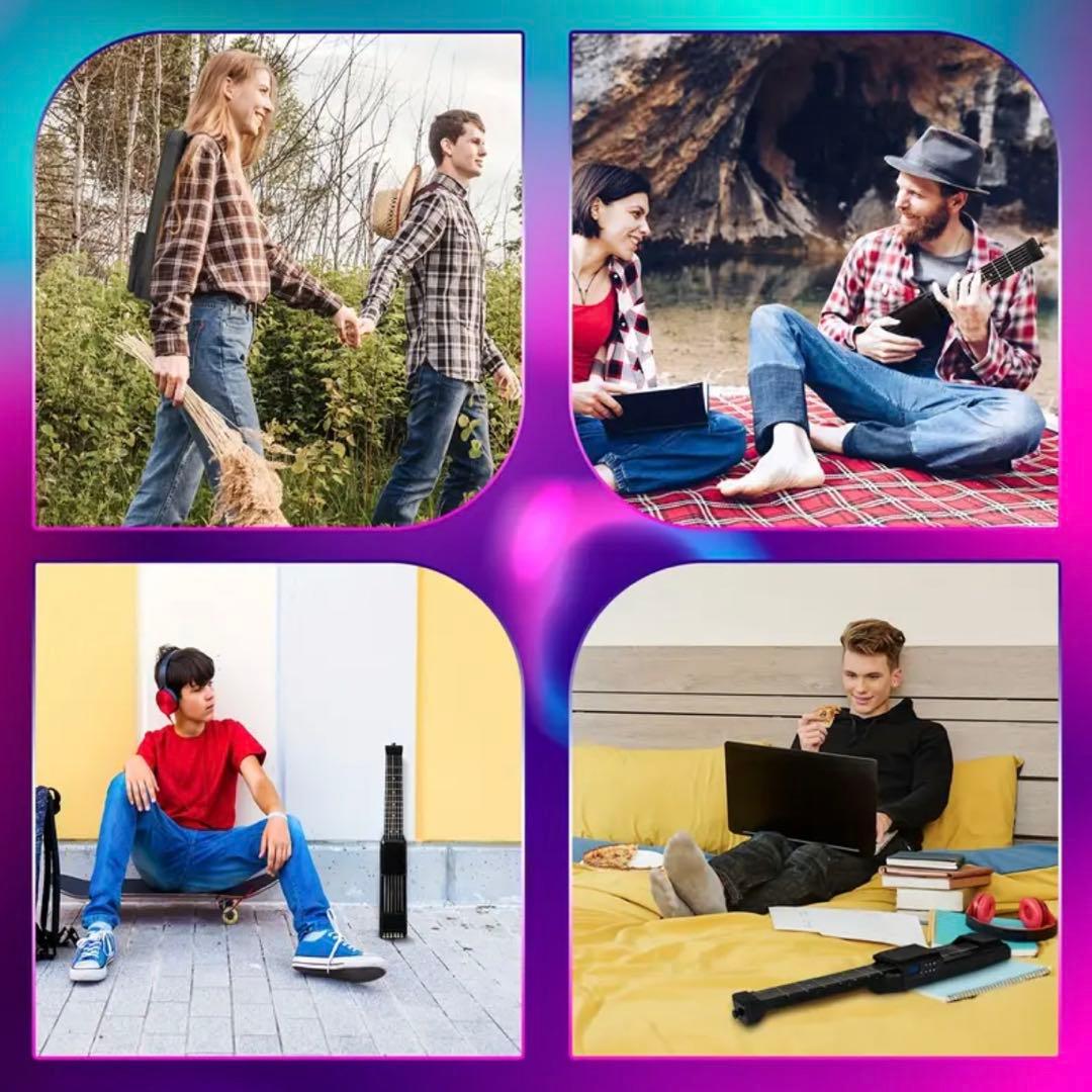 コンパクト　サイレントギター