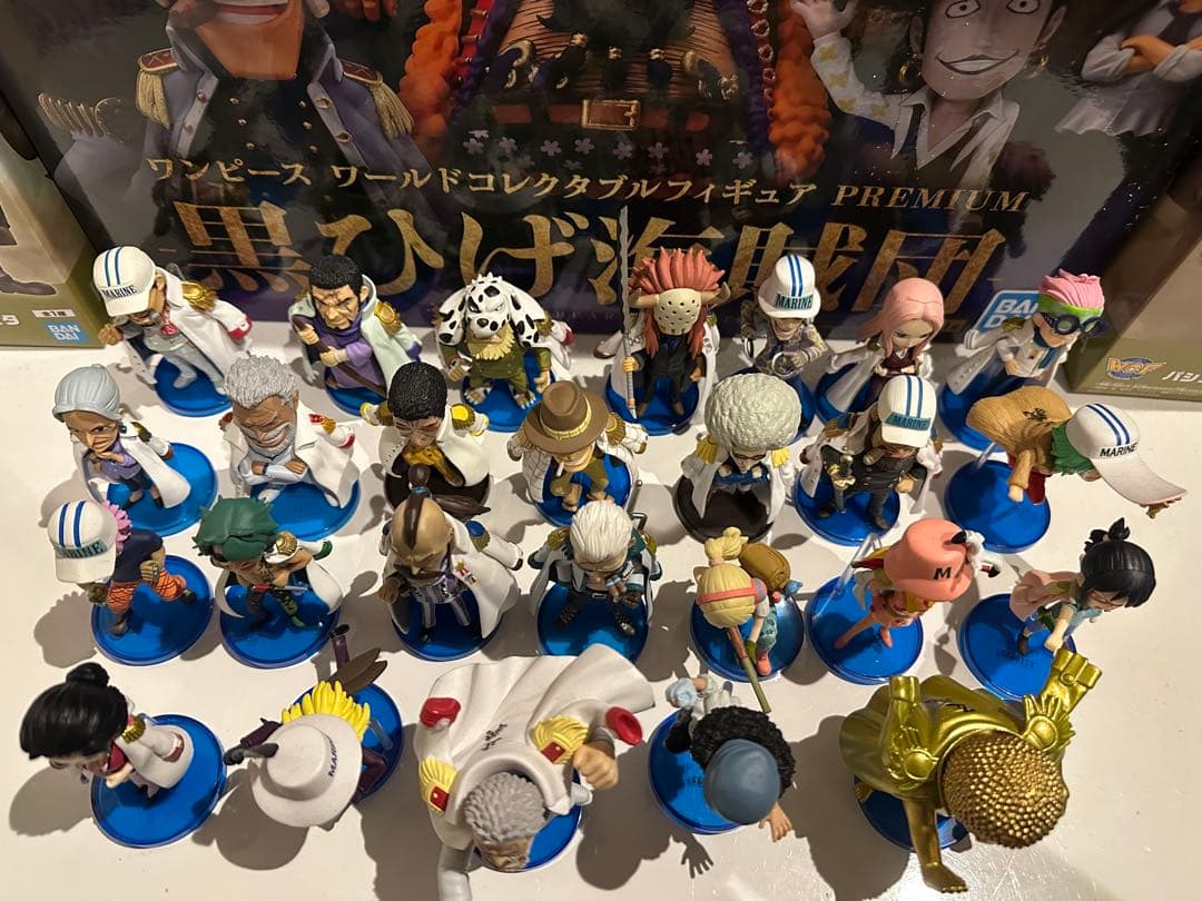d*細様 ワンピース　ワールドコレクタブルフィギュア　海軍セット　まとめ売り