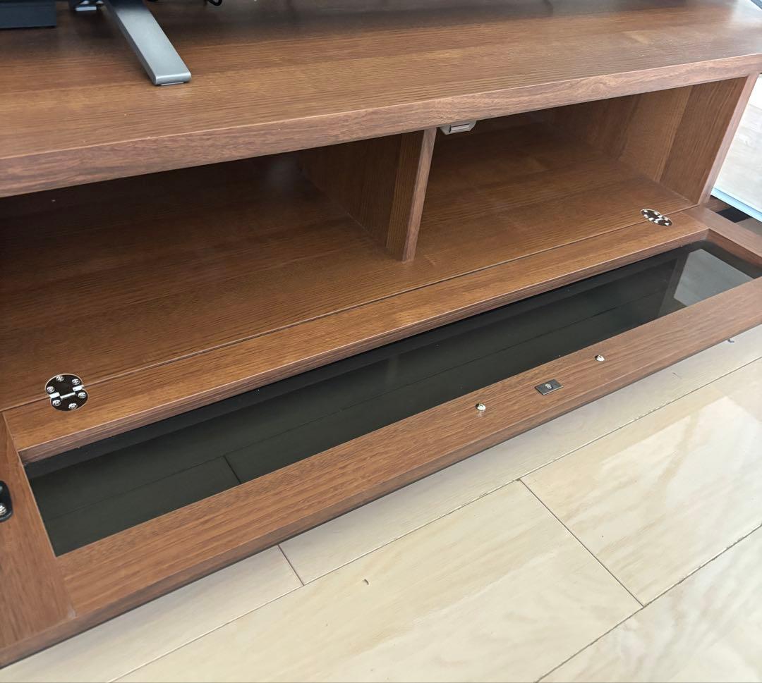 木製テレビ台 引き出し付き