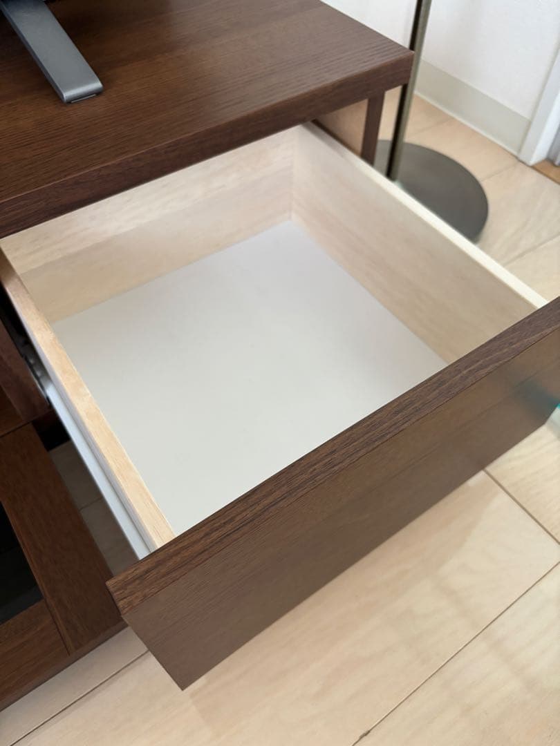 木製テレビ台 引き出し付き