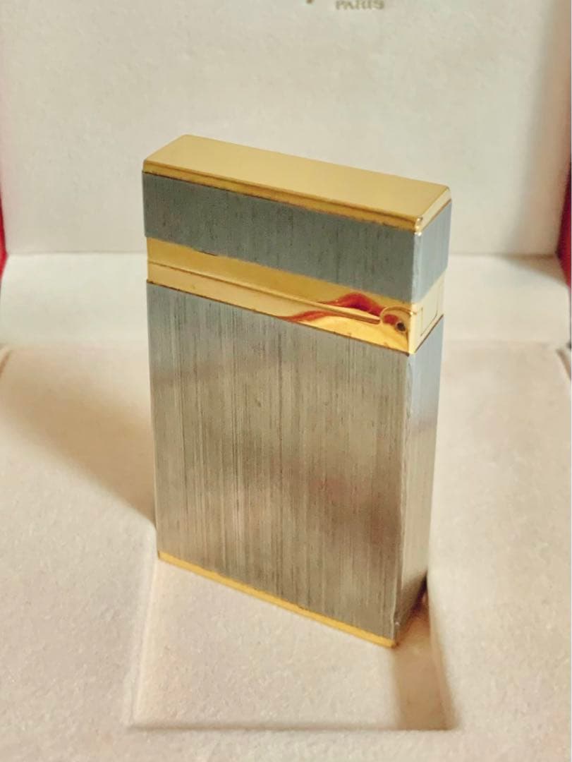 快音 S.T.Dupont デュポン ガスライター ライン2ヘアライン16841