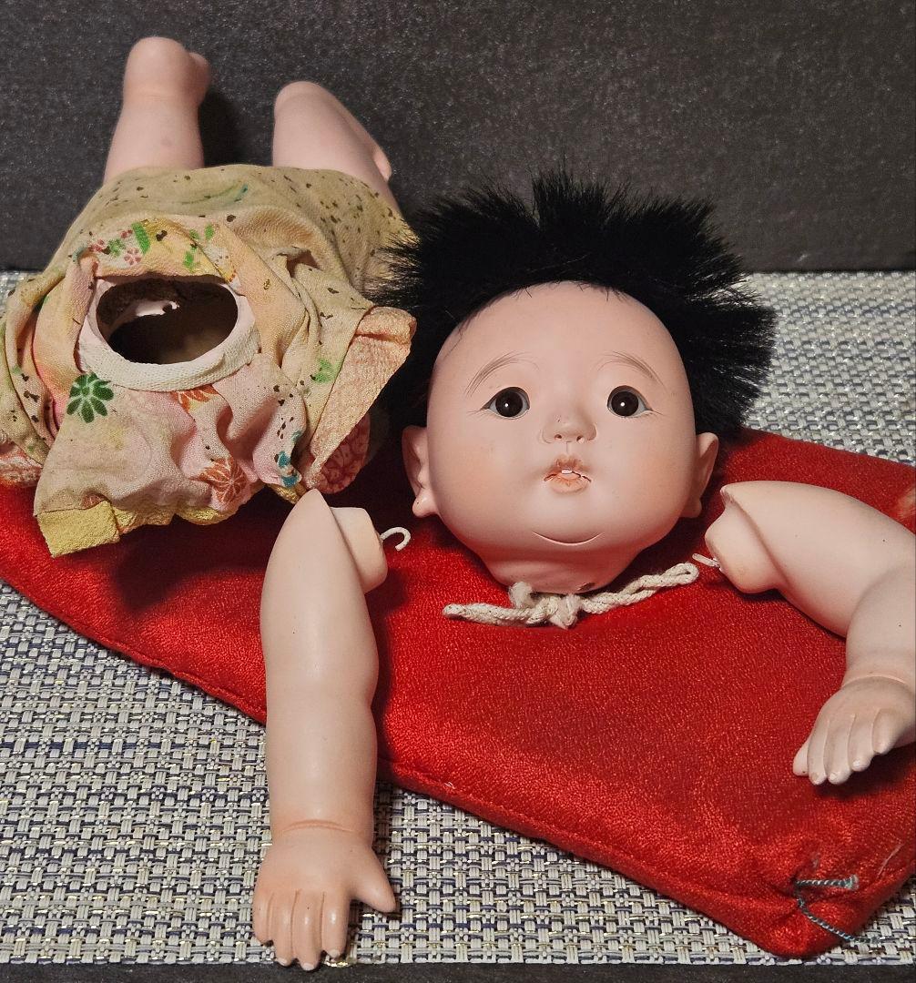 大正～昭和初期　子供人形　這子人形　市松人形 　アンティーク人形　赤ちゃん人形