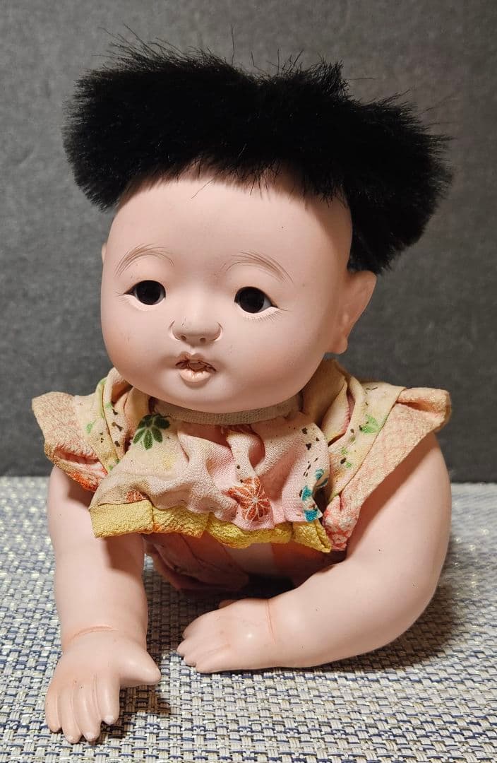 大正～昭和初期　子供人形　這子人形　市松人形 　アンティーク人形　赤ちゃん人形