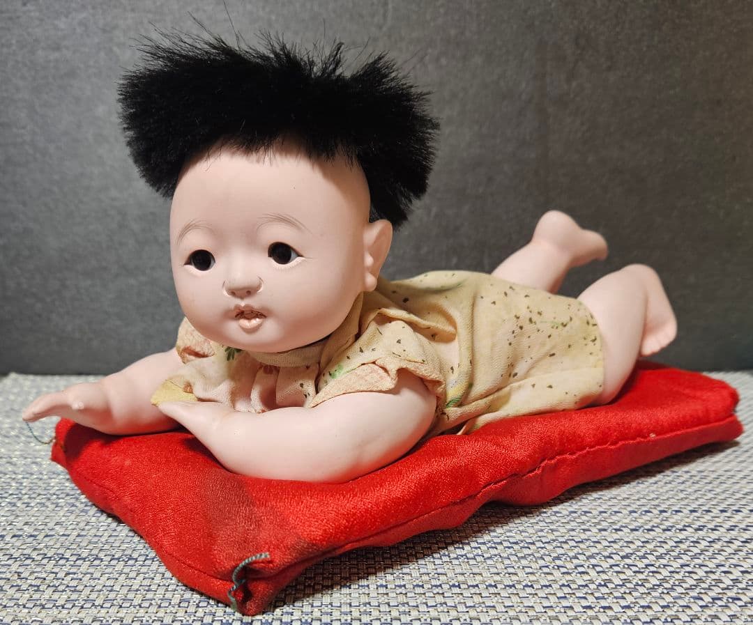 大正～昭和初期　子供人形　這子人形　市松人形 　アンティーク人形　赤ちゃん人形